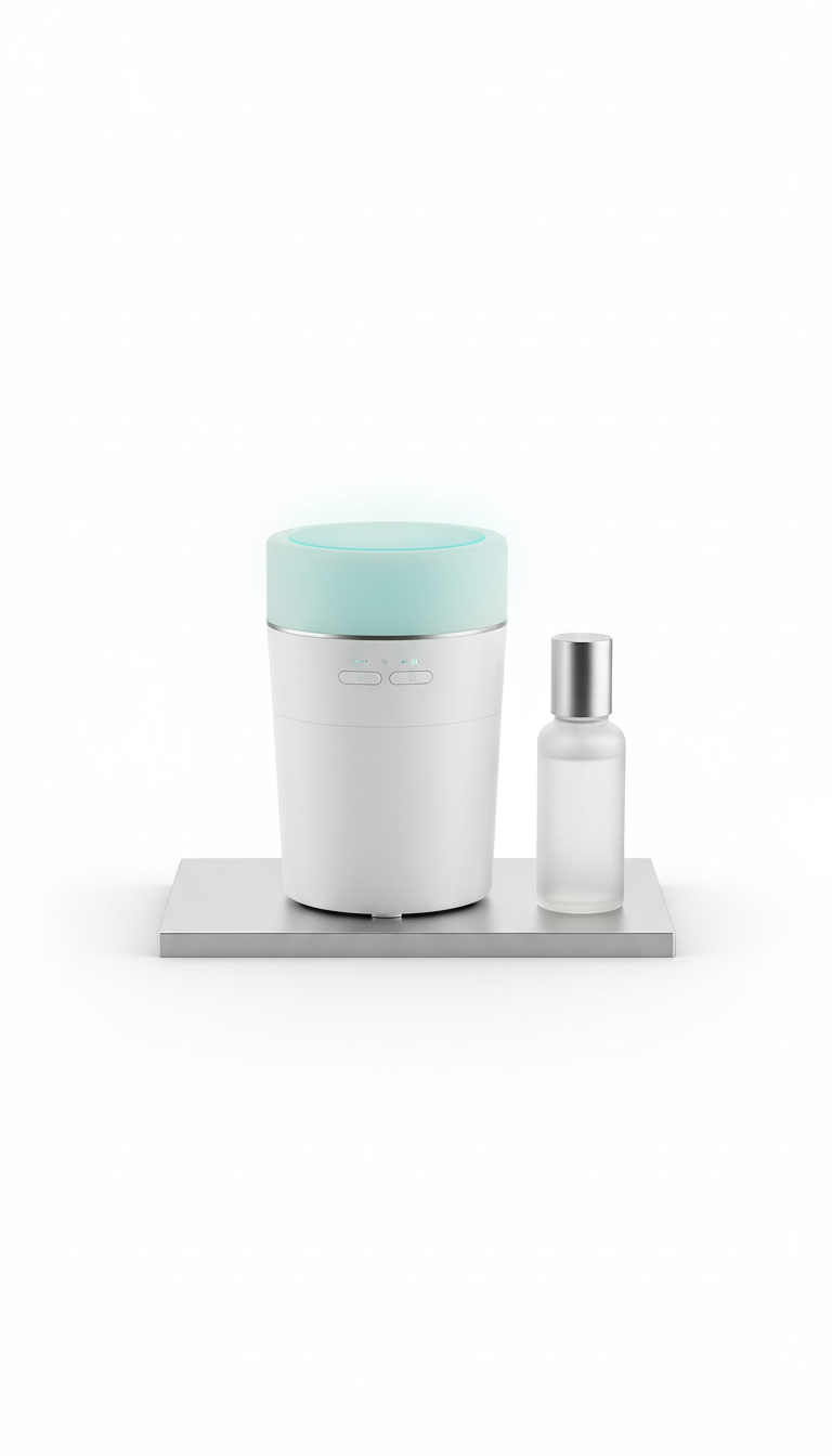 Luminous Smart Diffuser Brushed Metal